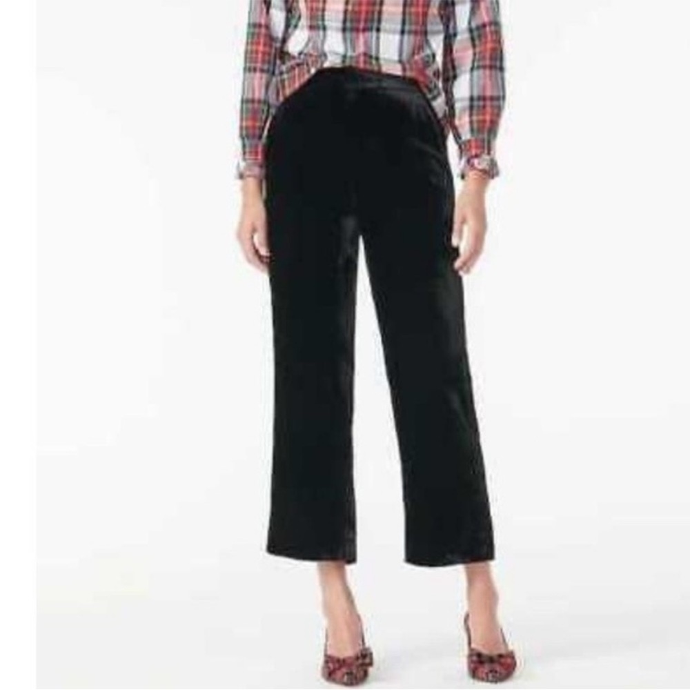 J.crew Peyton Pants In Crushed Velvet 2